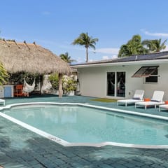 Tropical Pool Oasis | 2BR · 2BA · Steps to Beach