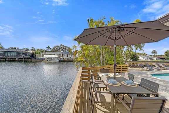 3BR Waterfront w/ Pool, Dock + Game Room