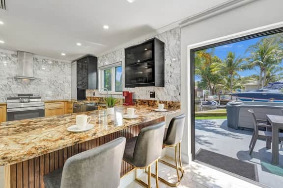 Monthly - Waterfront Bliss - Sunset Dock house
