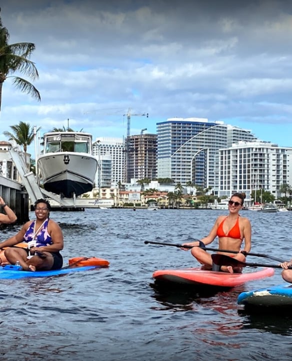 PADDLEBOARDING